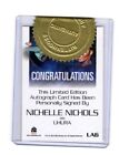 Women Of Star Trek 50th Ann  Nichelle Nichols  la6 Autograph Legends 6-case Ince