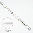 Non-slip Acrylic Sewing Ruler For Cutting Fabric And Clear Mini Quilting Ruler