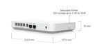 Ubiquiti Networks Unifi Cloud Gateway Fiber Ucg-fiber  30w  W  Nvme Tray And 2tb