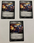 Transformers Tcg 3x Designated Target Common C 17 64 Wave 4  playset  Siege 2