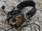 Peltor Comtac-iii C3 Headset Noise Reduction Tactical Brown Headphones Us Stock