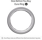Oura Ring 4 Silver Smart Ring Size 9 Health Sleep Heart Rate Tracker Excellent