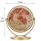 720   Rotation Earth Globe World Map Geography Education Teaching Kid Room Decor