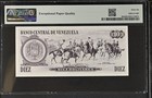 Venezuela 10 Bol  vares 1981 P 60a 7 Or 8 Digit S n Unc Pmg 66 Epq 3rd Top Pop