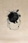 Fascinator Hat Veil Feather Fascinators Hair Clip Tea Party Pillbox Derby Hat Fa