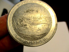 1893 World  Columbian Exposition Chicago World s Fair Token Coin Aluminum Medal