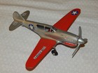 Vintage Hubley P-40 Flying Tiger Airplane    1950 s-1960 s 