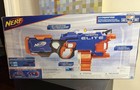 Nerf Gun Elite N-strike Motorized Hyperfire Dart Blaster 5 Darts Per Second 