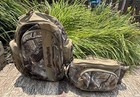 New  nos  Remington Hunting Hiking Camo Backpack Zipper Connect Fanny Pack Combo