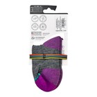 Smartwool Kids Ankle Hiking Socks Purple Stripe Light Cushion - Childs Large Nwt