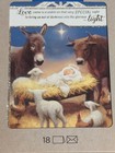 Christmas Nativity Manger Baby Jesus Cards  Christianity 18 Cards With Envelopes