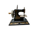Casige Vintage German Child s Toy Hand Crank Sewing Machine With Art Deco Litho