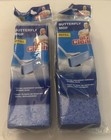 Mr  Clean Butterfly Mop Refill Sponge With Snap On off Plastic Head 2 New