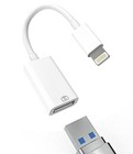Lightning Male To Usb Female Adapter Otg Data Sync Cable Lightning To Usb 1pack