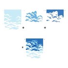 Hero Arts  color Layering Clouds  Stencils  2 Pieces  5 1 4  X 6 1 2   2023