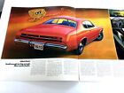 1970 Plymouth Valiant Duster 340 Mopar Original Dealer Sales Brochure Catalog