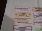 12 Jukebox Title Strip Elvis Presley  No Doubles Lot   4