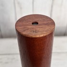 Vintage Glenn Straub Wood Kaleidoscope Marked signed Gms 9 5   