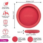 Lickimat Ufo Pink - Bathing Shower Grooming Distractor Natural Rubber Large