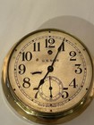 Vintage Seth Thomas Us Navy Wardroom Deck Or Pilot House Manual Clock With Key