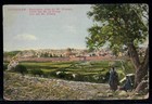 Jerusalem 1920 - 4milliemes Red Eef British Mandate Stamp On Palestine Postcard