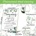 Memorial Table Sign For Wedding   Wedding Wooden Decorations For