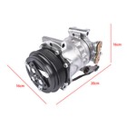 Ac Compressor W  Clutch For 96-02 Chevy Gmc C1500 2500 3500 K1500 K3500 Escalade