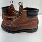 Red Wing 204 Leather Super Sole Boots Men Us 10 5d Red Brown Oro Russet Vintage