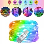 200 Led 65ft Strip Rope Light Tube String Outdoor Garden Party Decoration Lights