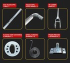 Tarp Arm Kit For 4-spring Electric Dump Truck Flip Tarp System Up To 24  Bed
