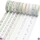 40 Rolls Slim Washi Tape Set  10mm Decorative Paper Tapes For Crafts   Journals
