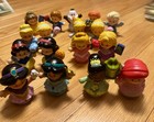 Little People Disney Princess Lot 17 Ariel Jasmine  Aurora Frozen Belle Tiana