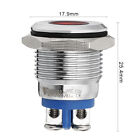 Led Indicator Light 12v Red 16mm Metal Pilot Custom Dash Signal Lamp Screw Type