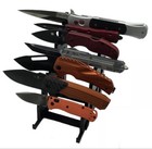 Knife Display Rack - Knife Stand For 8 Small To Medium Knives - High Quality