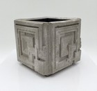 Frank Lloyd Wright Ennis Brown Circa 90 s Concrete Tile Mini Planter