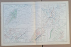 Antique Civil War Map Pl   Xlv  Bristoe Station   Missionary Ridge Tenn Etc
