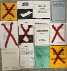 Arcade Operator service Manuals - Many To Choose From  please Read Description 
