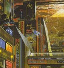 Somewhere In Time Iron Maiden Poster Vibrant Af Beautiful Af Big Af 48  X 20 