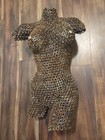 Metal Wall Art  Abstract Metal Torso Modern Female Sculpture By Holly Lentz
