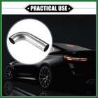 2 Pcs Bend Elbow Pipe Tube  0 75  Od 3 15  1 57  Leg 90 Degree Diy Exhaust