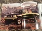 1988 Isuzu Pickup Truck Original Car Dealer Sales Brochure Catalog Ad 4x4