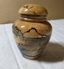 Small Urn Wooden Pet Loss Sympathy Gift Memorial Lichtenberg Fractal Burning