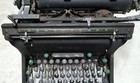 Antique Vintage Underwood Standard Typewriter  1923 Art Deco Black Exposed Keys