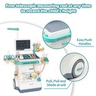 Doctor Kit For Kids Toddler Medical Station Set Mobile Cart Doctor Role Play Toy