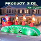 12ft Long Christmas Inflatables Outdoor Decorations
