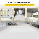 Uimoso Dance Kit Floor Dance Floor Roll 6 6x23 Ft Non-slide Pvc Vinyl For Ballet