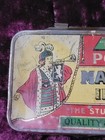 Rare Antique Tin University Pocket Case For Mathematical Instruments 
