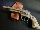 Vintage Cap Gun Hubley Texan Jr  Rare Dummy Version  Excellent   Holster