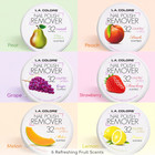 L a  Colors Nail Polish Remover Pads 32ct X6 Fruit Scent Travel Set