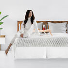 Luxury Hotel Quality - Bed Skirt Brushed Microfiber Pleated Tailored Dust Ruffle